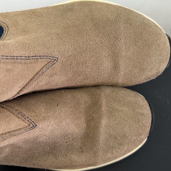Blundstone Chelsea Boots Mens 8 Brown Suede Pull On Ankle Boots READ Damage main image 14